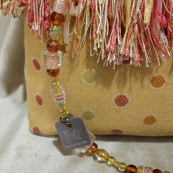 Retro Style Pritz Reversible Fabric Purse 👛 - Picture 8 of 12